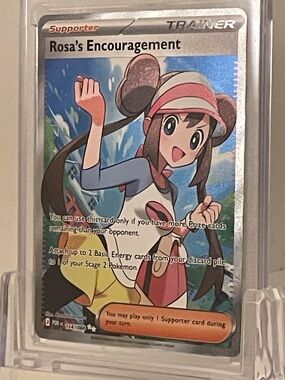 Pokémon: Rosa’s Encouragement Full ART SECRET RARE